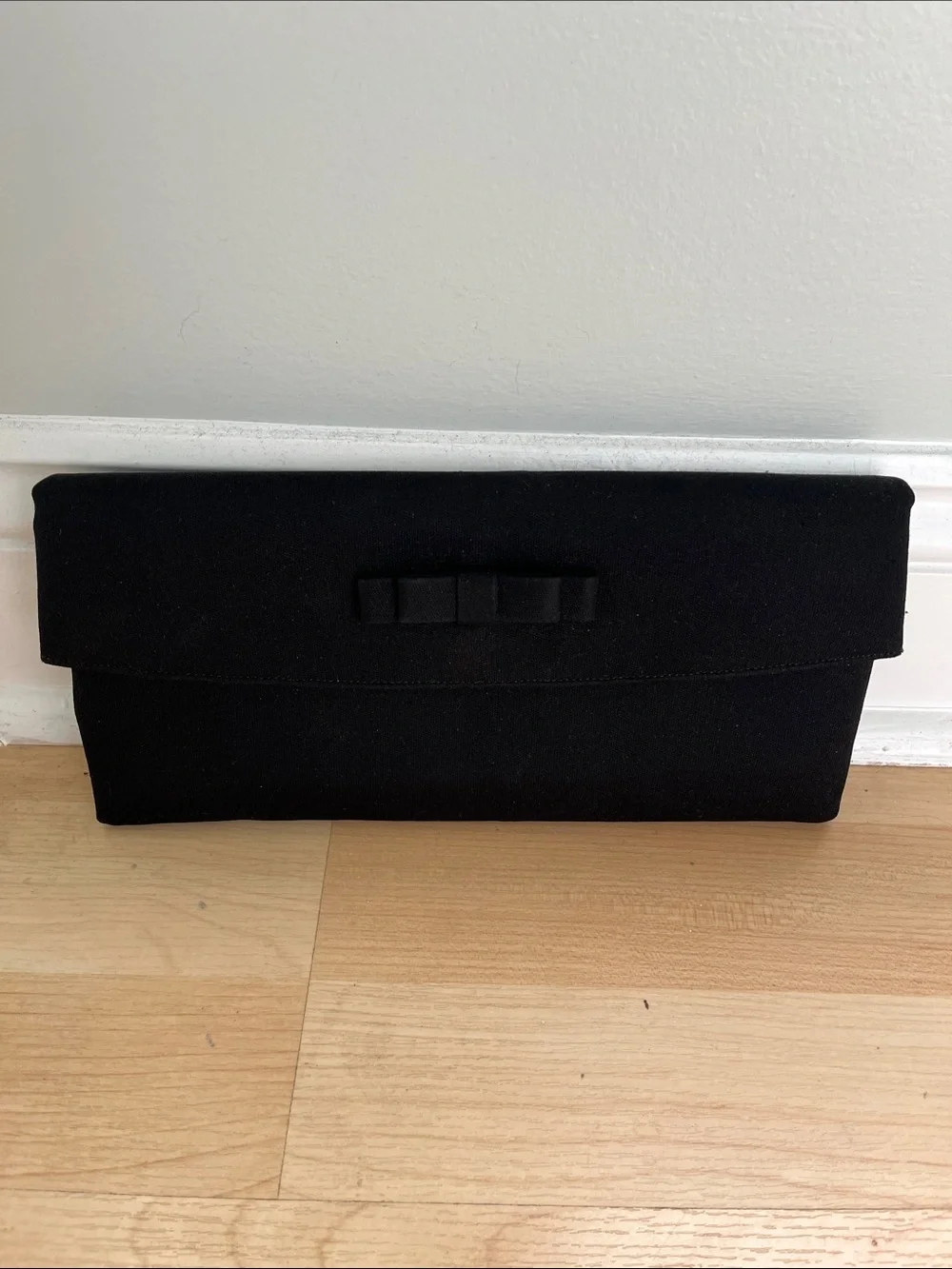 Vintage Mid-Century Black Evenings Clutch by Prestige